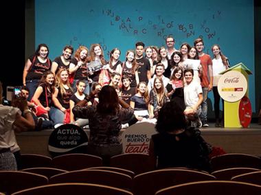 Els joves actors manacorins guanyen el premi al millor espectacle i al millor actor als Jaume Vidal i Alcover