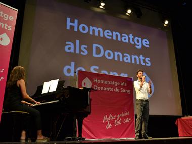 La Fundació Banc de Sang i Teixits ret homenatge a Manacor a més de 50 persones que han batut rècords de donació de sang