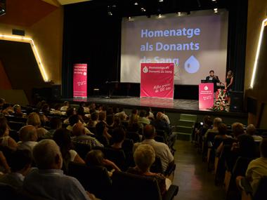 La Fundació Banc de Sang i Teixits ret homenatge a Manacor a més de 50 persones que han batut rècords de donació de sang