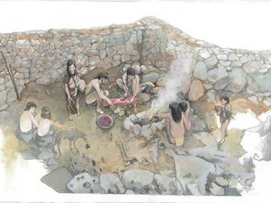 L'exposició Promontoris i murades mostra els resultats de les excavacions del jaciment prehistòric de sa Ferradura