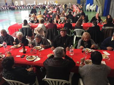 El Dinar de Nadal de la Gent Gran de Manacor aplega vuit associacions de tercera edat i més de 450 padrins i padrines  