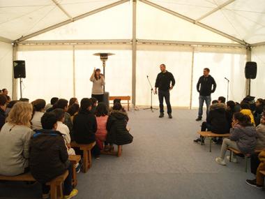 2150  escolars de tot el municipi participen de valent en molts dels preparatius de la festa de Sant Antoni