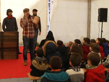 2150  escolars de tot el municipi participen de valent en molts dels preparatius de la festa de Sant Antoni