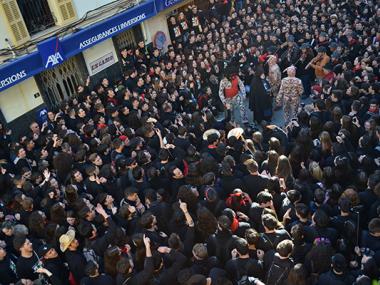 Sant Antoni i els dimonis fan esclatar la festa a tot Manacor