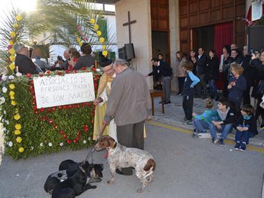 Les beneïdes de Son Macià reten homenatge a les arrels pageses del nucli i tanquen les festes de Sant Antoni a Manacor
