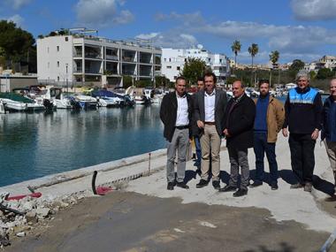Les obres del Moll des Riuet estaran llestes el mes d’abril i per Setmana Santa no hi haurà afectació a la zona comercial