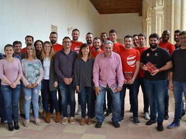 L'Ajuntament reconeix el primer equip masculí del Club Voleibol Manacor pel seu ascens a la màxima categoria