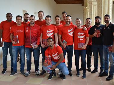 L'Ajuntament reconeix el primer equip masculí del Club Voleibol Manacor pel seu ascens a la màxima categoria