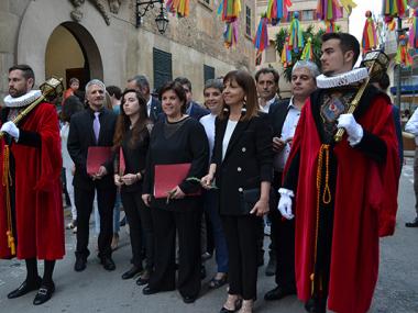 El pregó pronunciat per la Banda de Música de Manacor dona el sus als més de 90 actes de les Fires i Festes de Primavera