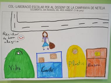 Els escolars del municipi dibuixen el Manacor que volen, amb els carrers nets i la ciutadania compromesa amb el reciclatge