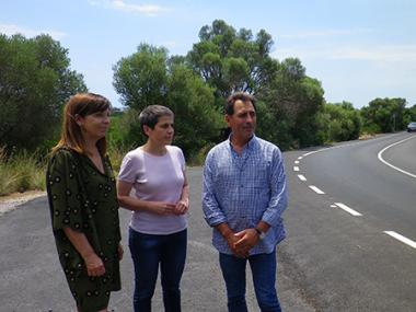 Els veïnats de Cales de Mallorca i cala Murada estrenen els nous accessos que ha millorat l’Ajuntament