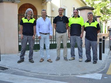 L’Ajuntament acaba una nova fase d’adaptació dels espais públics als discapacitats físics i sensorials