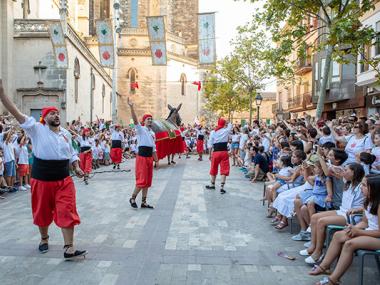 L'Encamisada i les Corregudes de l'anell, actes centrals i multitudinaris de les festes de Sant Jaume