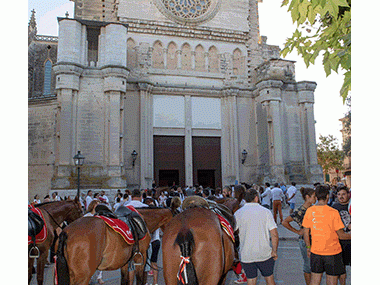 Jocs infantils, cavalls i foc posen punt i final a una setmana plena d’actes i festes 