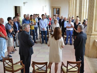 L’Ajuntament de Manacor rep el cardenal Lluís Francesc Ladaria i el felicita pel seu nomenament