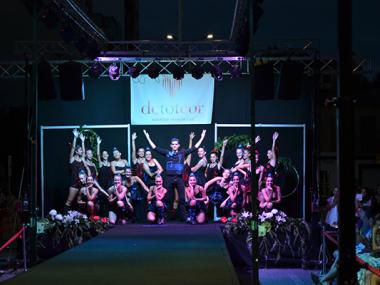 La primera desfilada de joves dissenyadors mallorquins inunda de moda, color i talent XXI Fira de setembre