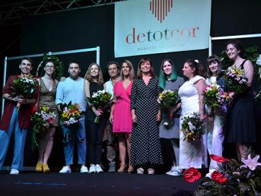 La primera desfilada de joves dissenyadors mallorquins inunda de moda, color i talent XXI Fira de setembre