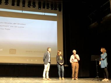 La presentació del vídeo Manacor SOM-RIU va fer reviure l’emoció que envoltà la realització del mural