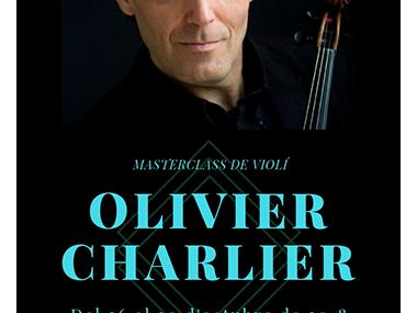 El prestigiós violinista Olivier Charlier ofereix classes magistrals i un concert al Conservatori de Manacor