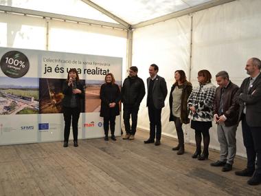 El tren elèctric arriba a l’Estació de Manacor, que es reforçarà com estació intermodal amb més connexions