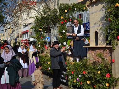Les Beneïdes traslladen fins als carrers de Manacor tota casta d’animals i d’estampes santantonieres