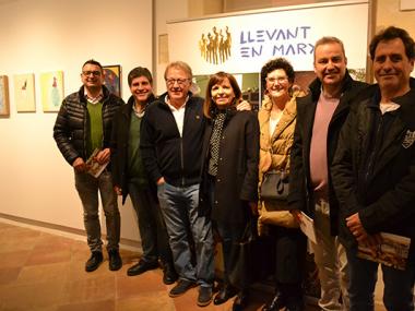 44 artistes aporten les seves obres a Petits formats per a grans artistes, un projecte soldiari de Llevant en Marxa
