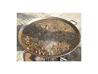 Santa Catalina, Es Creuers i paella.