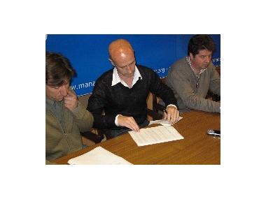 SIGNAT EL CONVENI DE COL·LABORACIÓ ENTRE L’AJUNTAMENT DE MANACOR I LA ASSOCIACIÓ DE CONSTRUCTORS DE BALEARS.