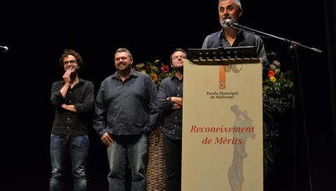 Reconeixement de Mèrits al grup musical Anegats