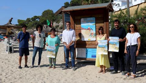 ACTE DE SENYALITZACIÓ DE CALA ANGUILA COM A PLATJA SENSE FUM