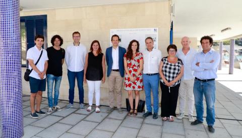 VISITA A LES ACTUACIONS REALITZADES AL PORT DE PORTO CRISTO