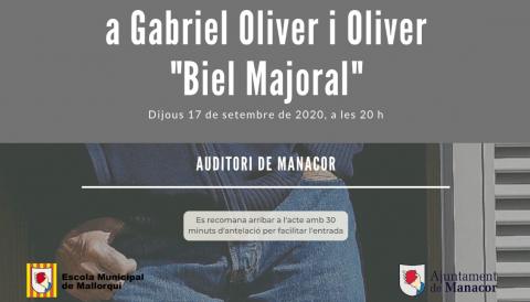 L’Escola Municipal de Mallorquí atorgarà el Reconeixement de Mèrits 2020 al músic, filòleg i activista Biel Majoral