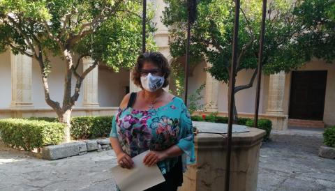 La delegada d'Economia, Hisenda i Promoció, Maria Antònia Truyols. 