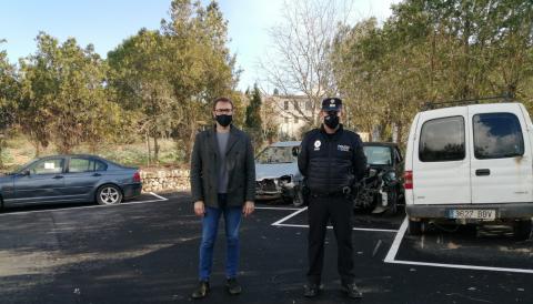 Nou dipòsit municipal de vehicles de Manacor. 
