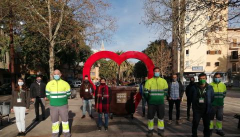 Presentació dels nous contenidors de matèria orgànica. 