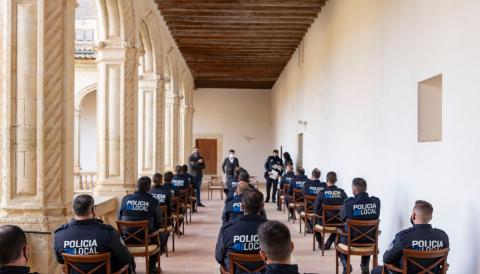 Presa de possessió de 22 policies interins en pràctiques. 