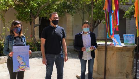 Presentació de les Fires i Festes de Primavera 2021 al Claustre de Sant Vicenç Ferrer. 