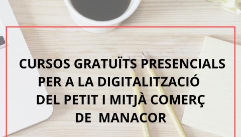 Cursos de digitalització del petit i mitjà comerç de Manacor 