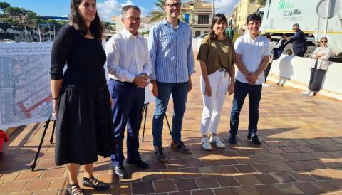 El Govern i l'Ajuntament inicien un projecte de millora de la zona portuària de Porto Cristo