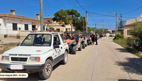 Operatiu de la Policia Local de Manacor a Son Macià aquest dilluns 13 de maig. 