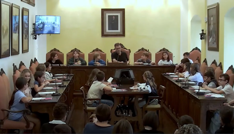 Ple del Consell d'Infants del 23 d'octubre de 2024. 