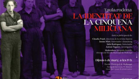 La cinquena miliciana, presentació a Manacor. 