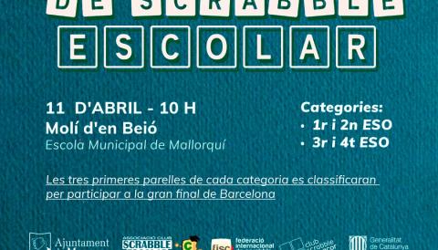 Primer Campionat de Scrabble Escolar