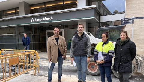 Presentació del balaç de les obres de la tercera fase de sectorització de la xarxa d'aigua. 