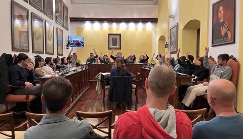 Votació de la creació de la ZPAE. 