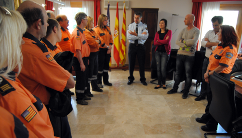Relleu al capdavant de Protecció civil de Manacor