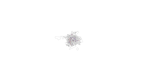 MAPA DEL NUCLI URBÀ DE MANACOR AMB LES NOVES DENOMINACIONS DE CARRERS