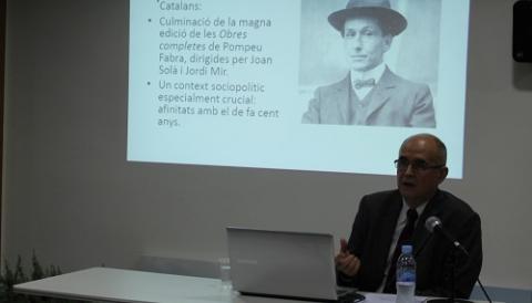 ISIDOR MARÍ PARLÀ DE LA NECESSITAT DE LES NORMES ORTOGRÀFIQUES