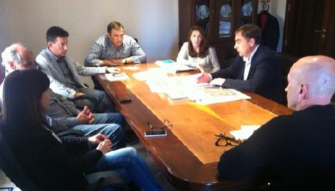 SFM PRESENTA A L'AJUNTAMENT DE MANACOR  EL PROJECTE DE LA VIA VERDA MANACOR-ARTÀ