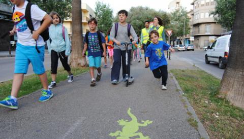 INICI DEL PROJECTE PILOT ‘PROJECTE SARGANTANA’ (Rutes escolars segures)